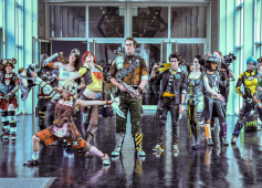 Cosplayers de Borderlands en la Gamescom 2015