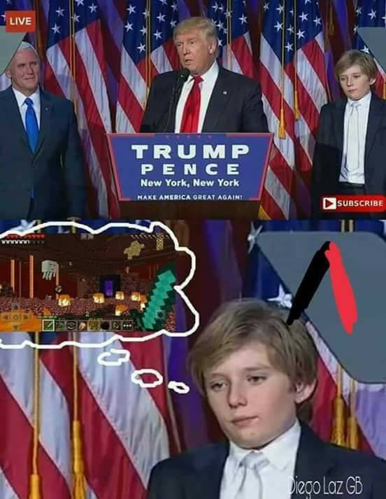 El hijo de donald trump promete