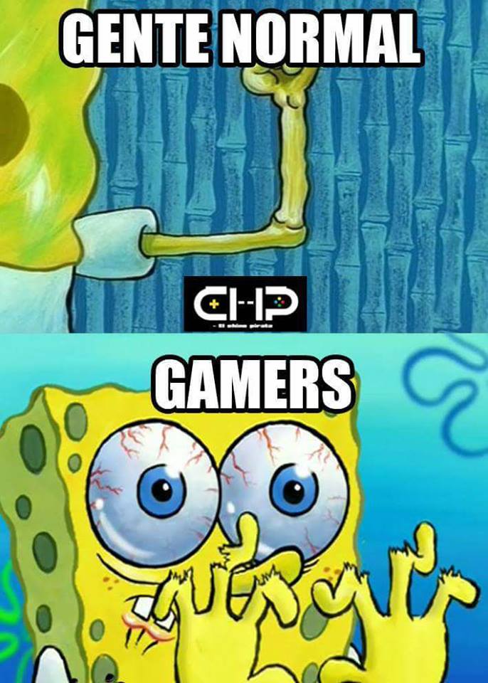 Gente normal vs Gamers