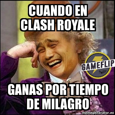 clash royale ganas de potra