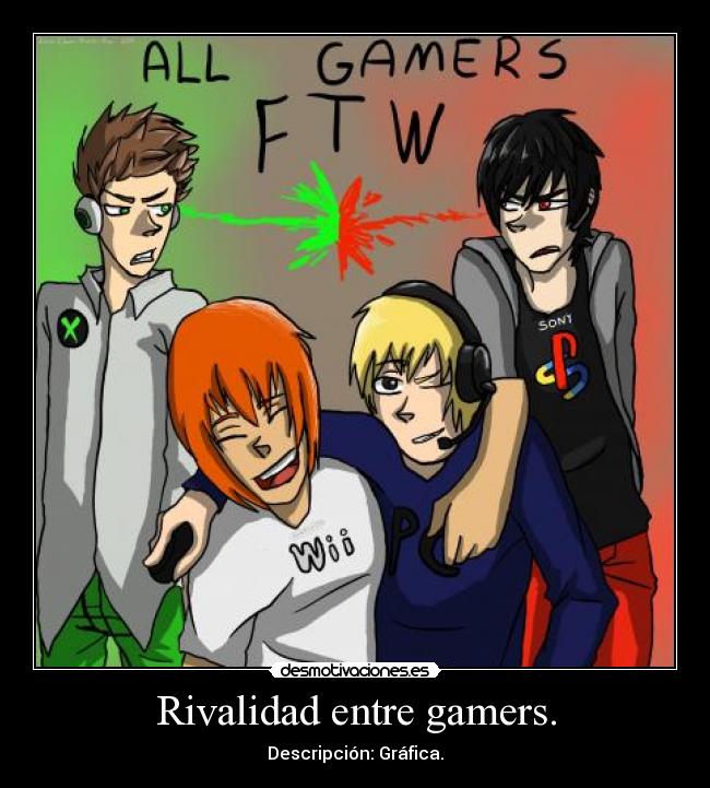 rivalidad gamer