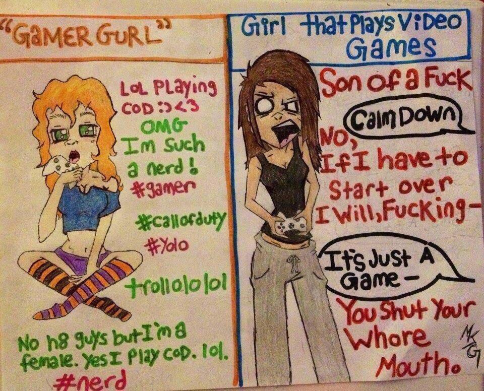 "chicas gamer" vs gamers chicas