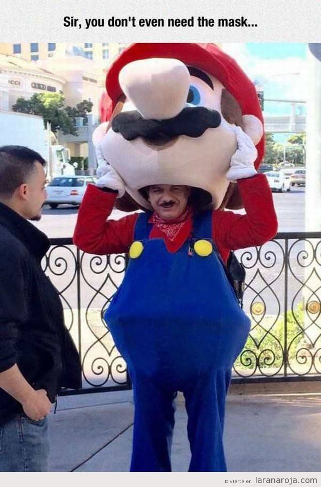 disfraz mario