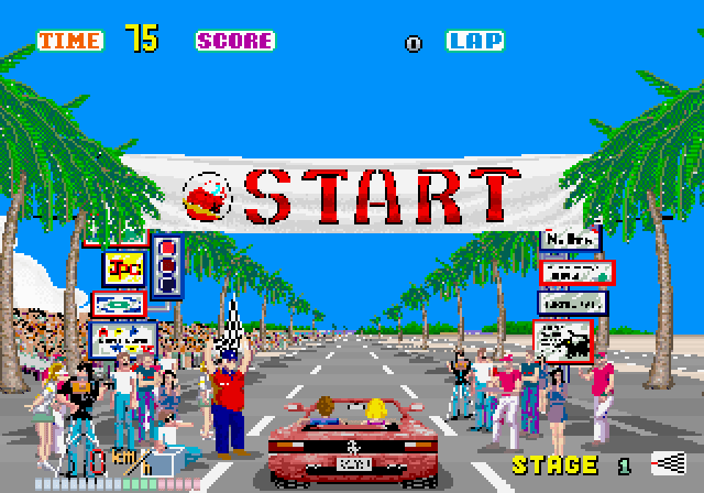 outrun retro