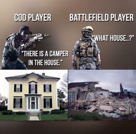 Call of duty vs Battlefield