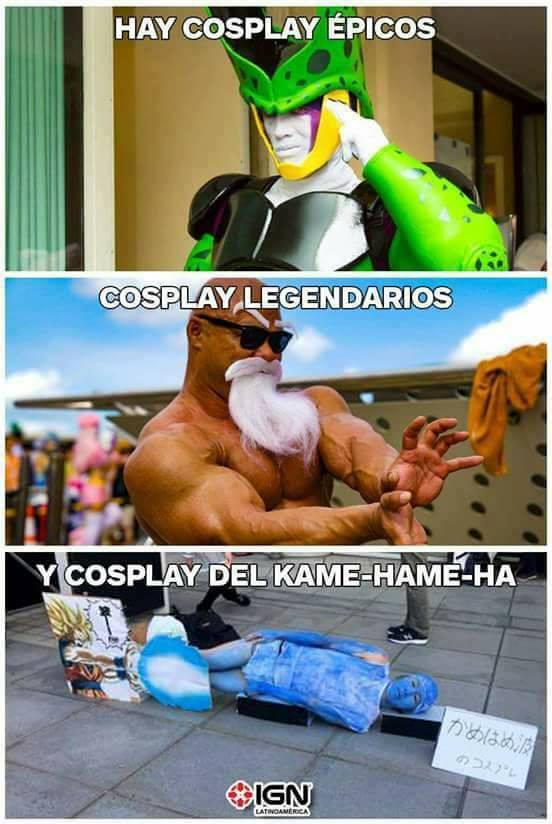 Hay Cosplays y Cosplays de la hostia.