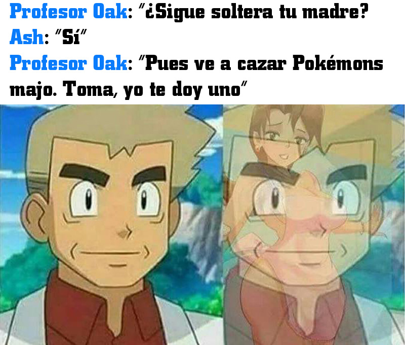 Ve a cazar Pokémons majo.