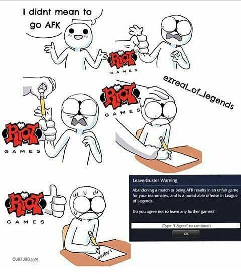 Jamas mientas a Riot Games si quieres vivir.