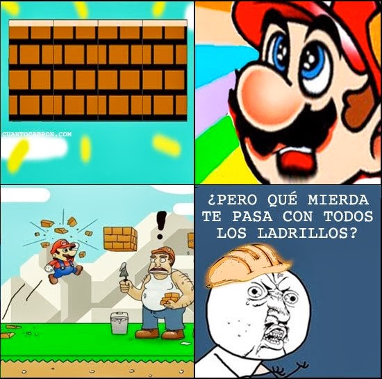 Mario y los ladrillos