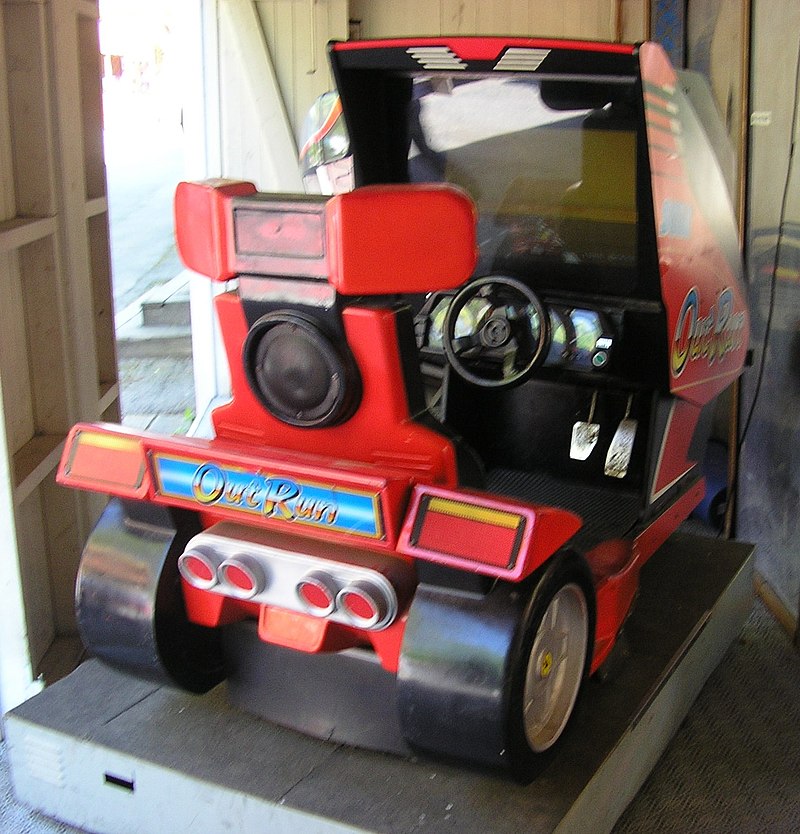 Máquina recreativa de Outrun