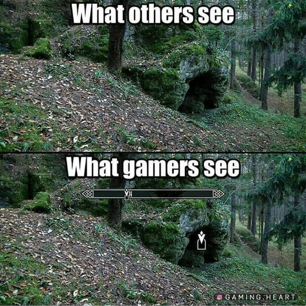 Un gamer siempre ve más allá