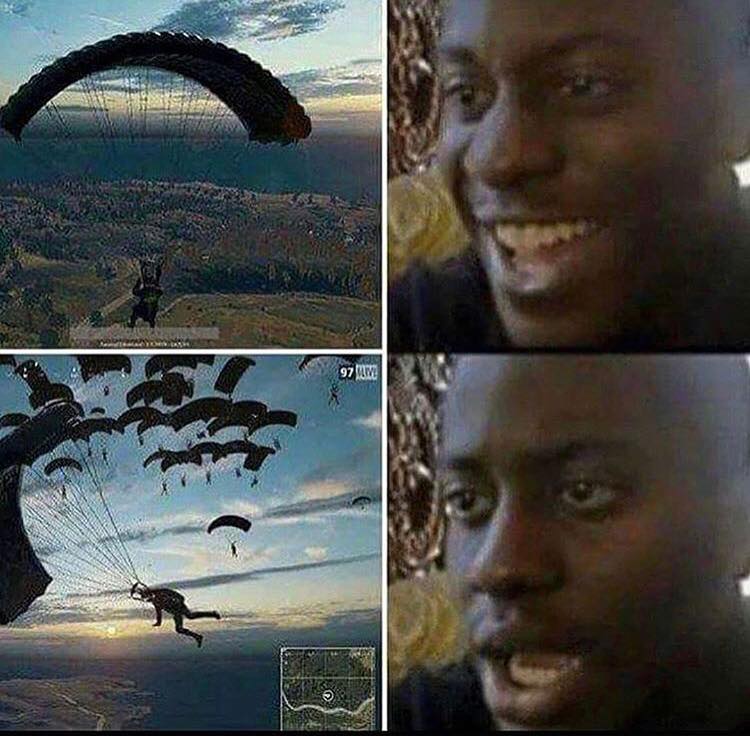 Yo en PUBG haciendo el lelo.