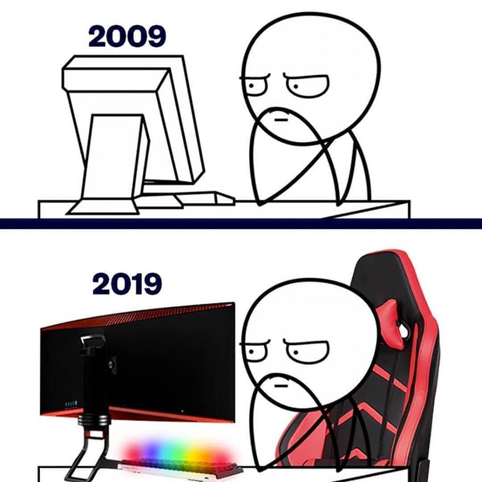 Esto si es un 10 year challenge.