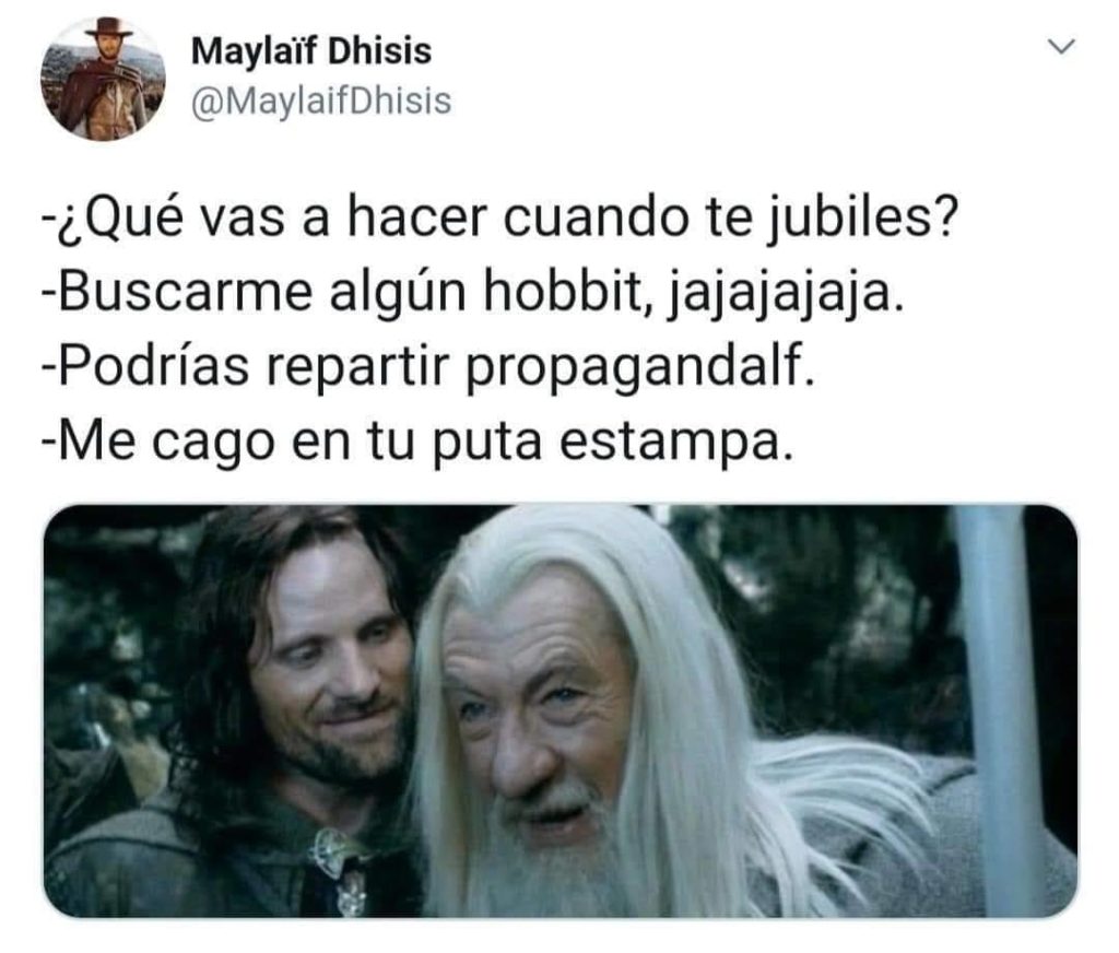 Habrá que buscar algún hobbit...