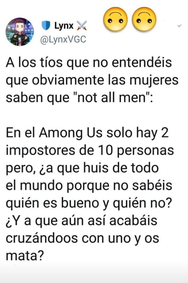 A los tios y tias, que ignorantes hay de todos los géneros.