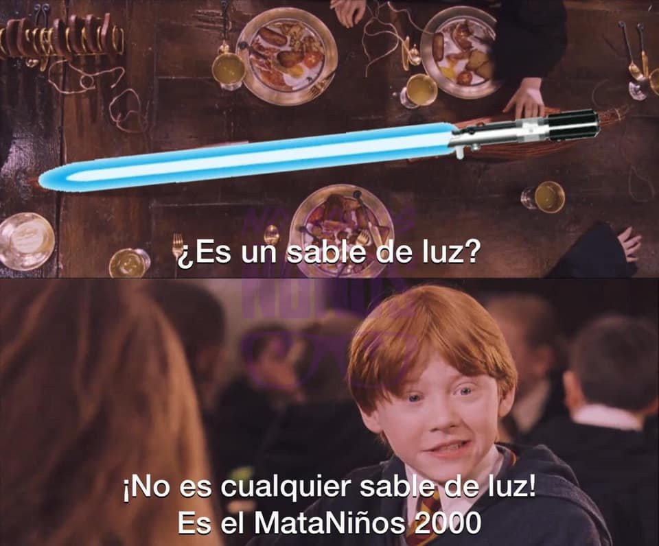 Para ser un Jedi de primera...