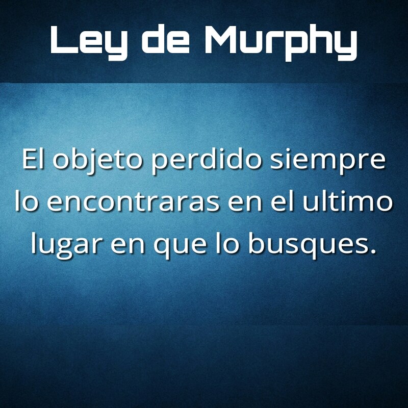 La ley de Murphy