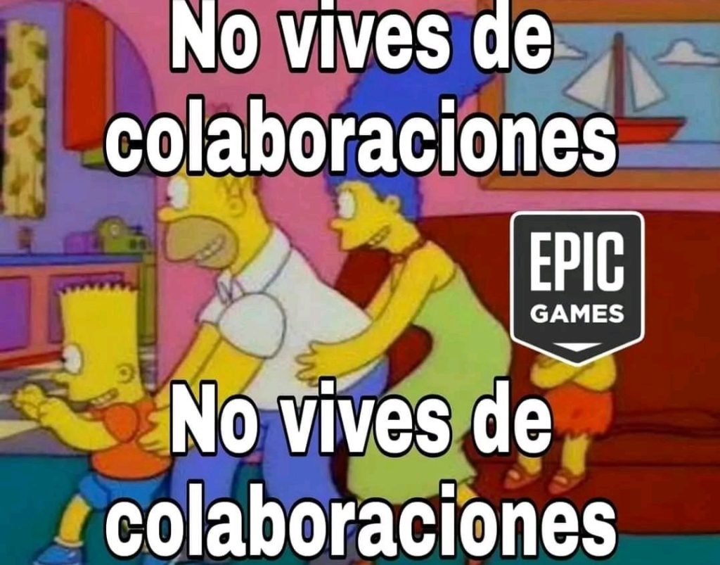 No vives de colaboraciones.