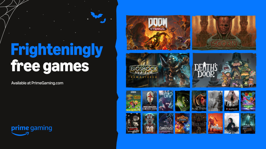 Amazon nos trae un Halloween llenito de joyas con estos 28 juegos que llegan a Prime Gaming en octubre de 2024.